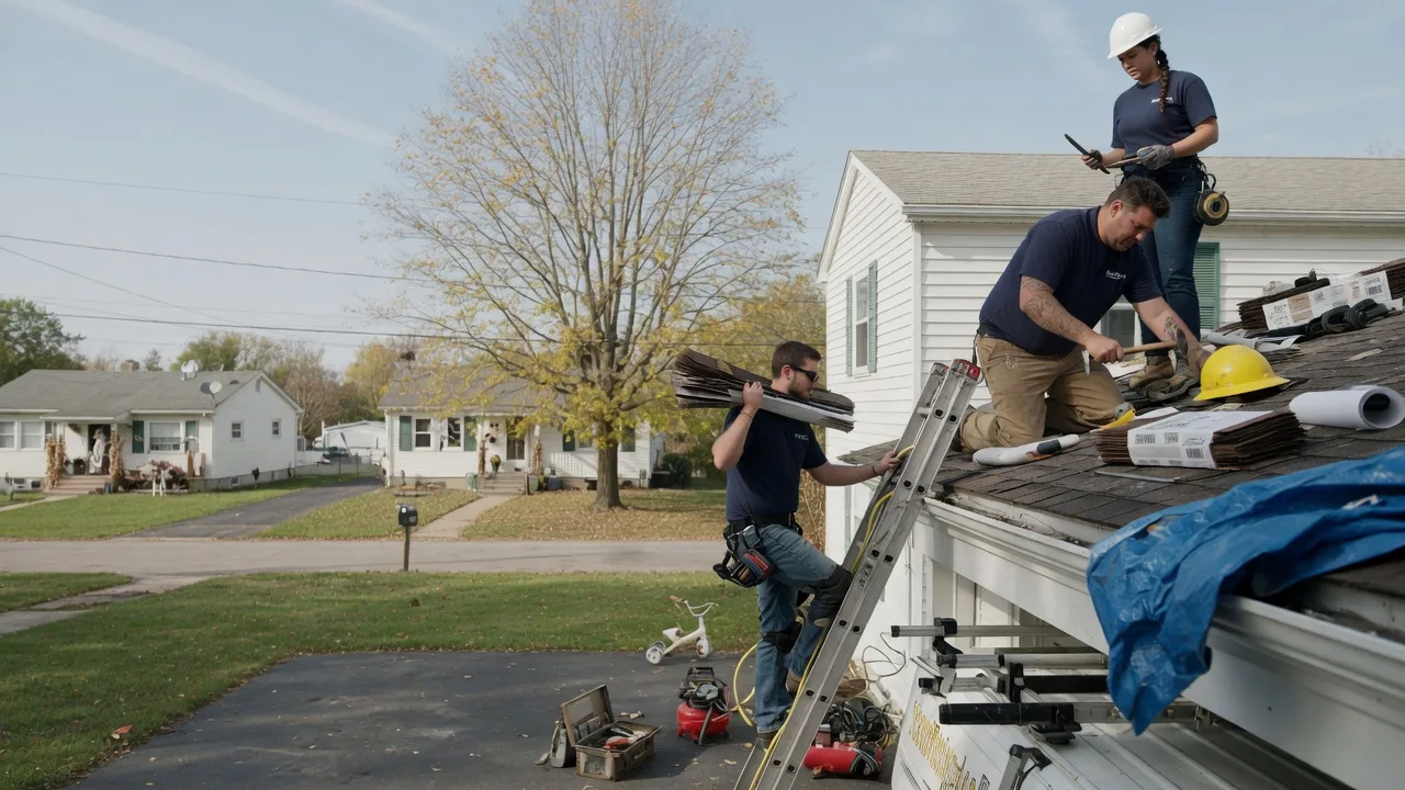 Local Roofing Contractors in New Bedford, IL near me